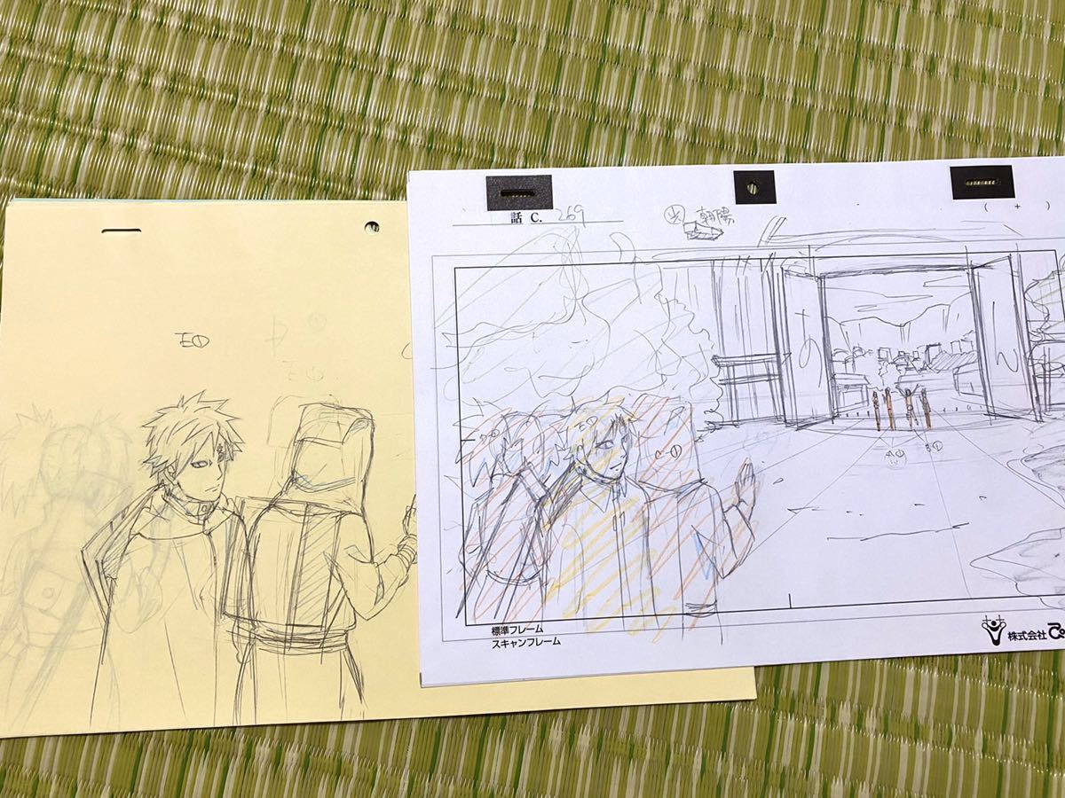入手困難☆NARUTO ナルト☆岸本斉史☆修正 設定 直筆原画 直筆 入手困難☆NARUTO ナルト☆岸本斉史☆修正 設定 直筆原画 直筆