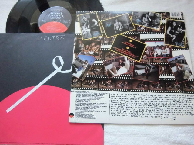 Metallica / The $5.98 E.P. - Garage Days Re-Revisited / Elektra 9 60757-1. 1987 / Speed Metal, Heavy Metal / Metallica 