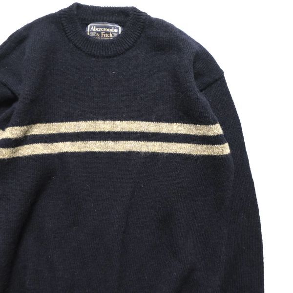 品質が完璧 ウールニットセーター チェストボーダー アバクロンビー&フィッチ 90's (M) オールド 旧タグ Fitch & Abercrombie 90年代 クルーネック その他 品質が完璧 ウールニットセーター チェストボーダー アバクロンビー&フィッチ 90's (M) オールド 旧タグ Fitch & Abercrombie 90年代 クルーネック その他