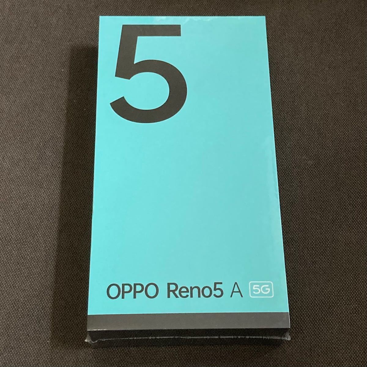 未開封新品 OPPO Reno5 A SIMフリー ロック解除済み アイスブルー