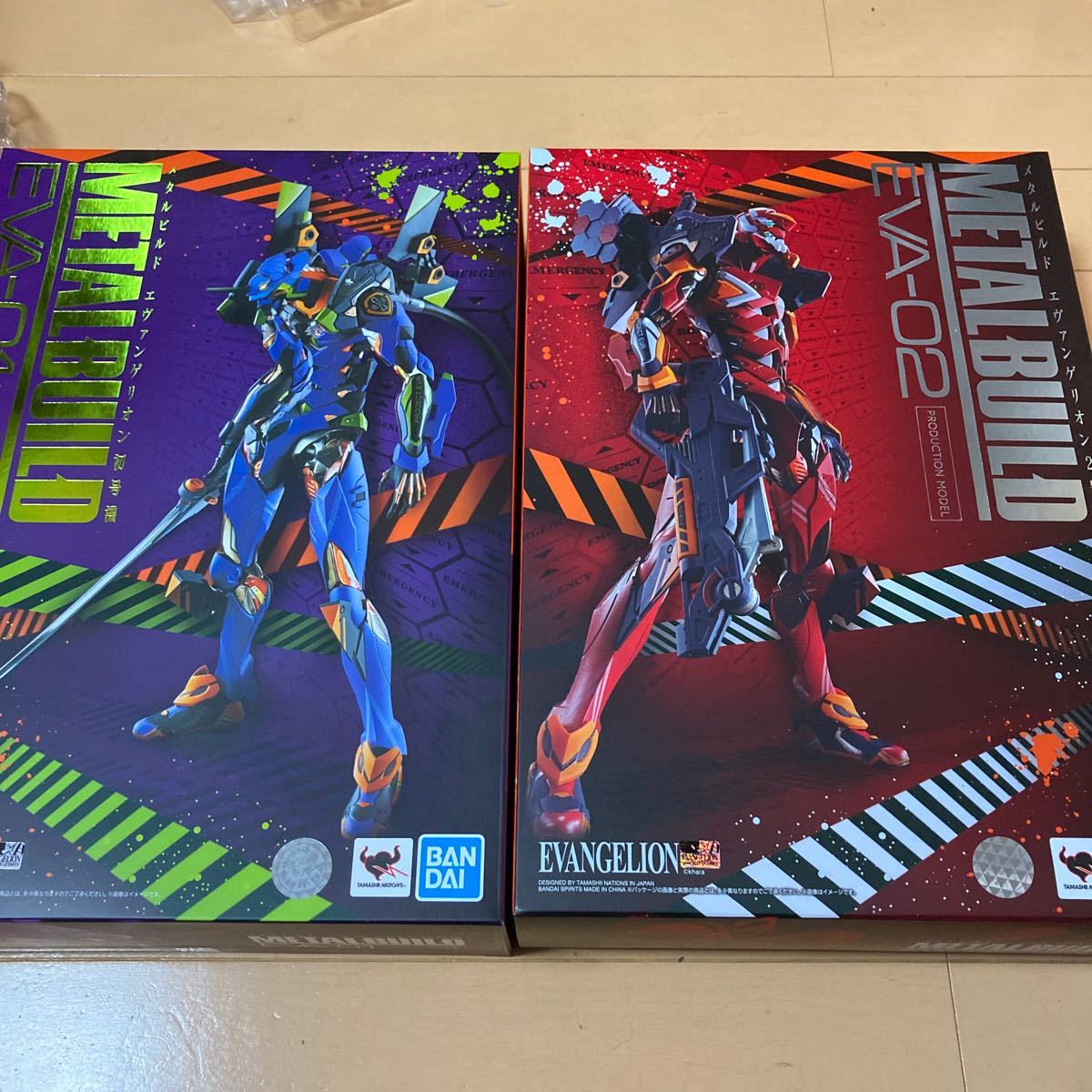 METAL BUILD メタルビルド エヴァンゲリオン 初号機 弐号機 未開封