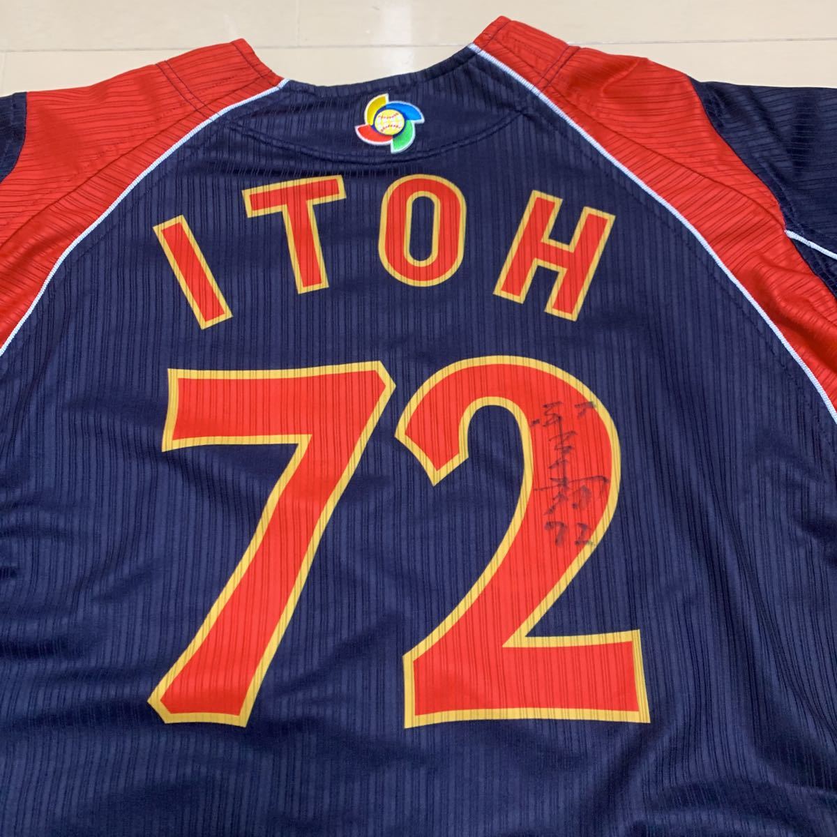 伊東勤☆実使用☆ユニフォーム☆コーチ☆世界一☆WBC☆日本代表