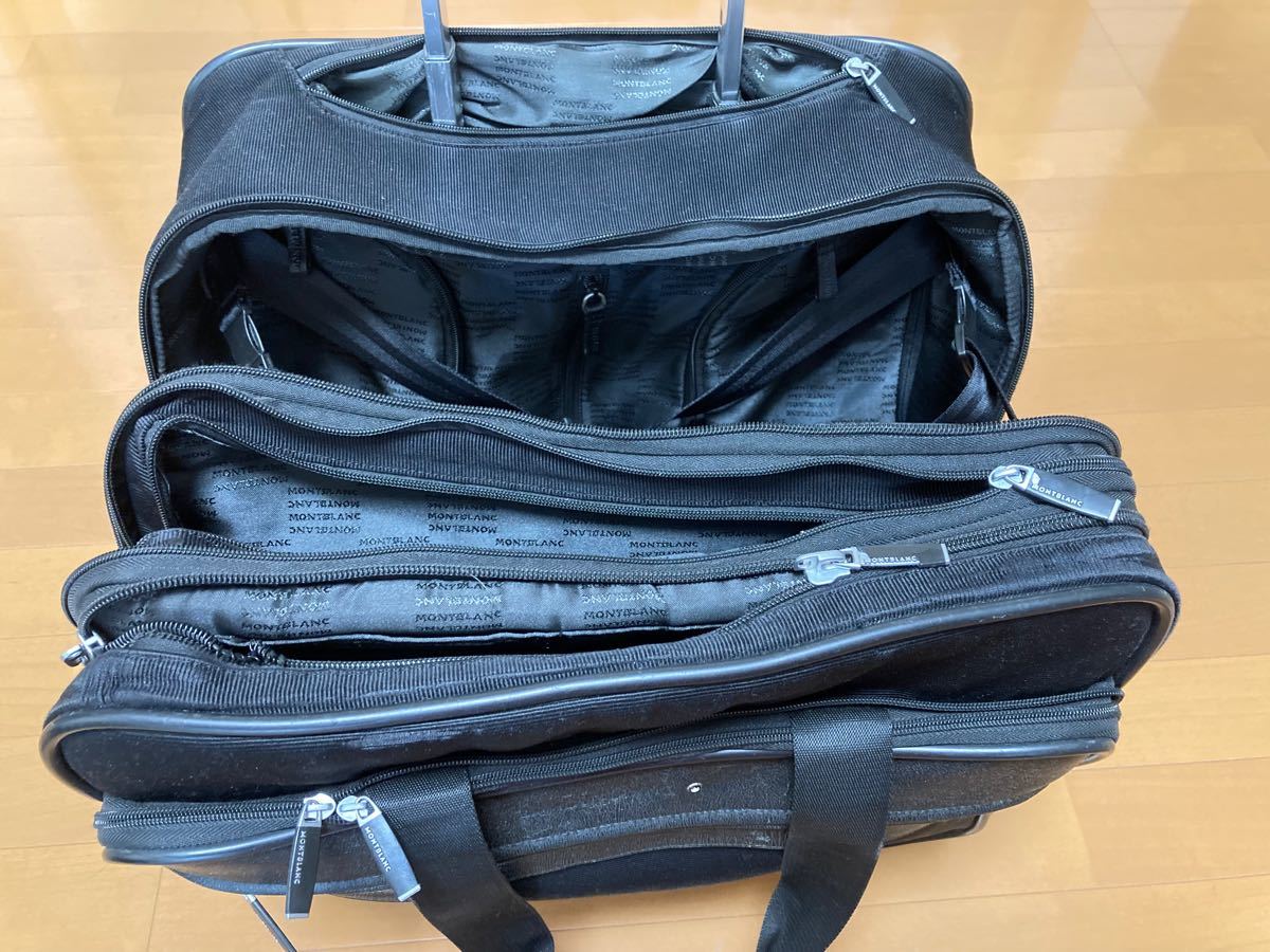 モンブラン キャリーバッグ オールレザー ビジネスバッグ MONTBLANC スーツケース