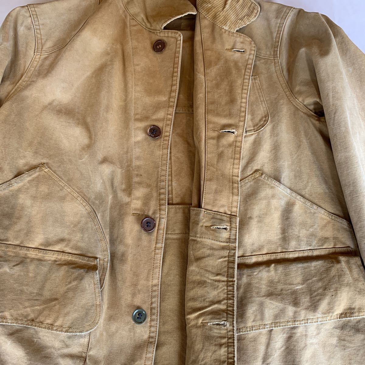 30s J.C.Penney Co. HUNTING JACKET Sterling ヴィンテージ ビンテージ JCPenney ハンティングジャケット ステアリング 20s 40s 送料無料_画像5