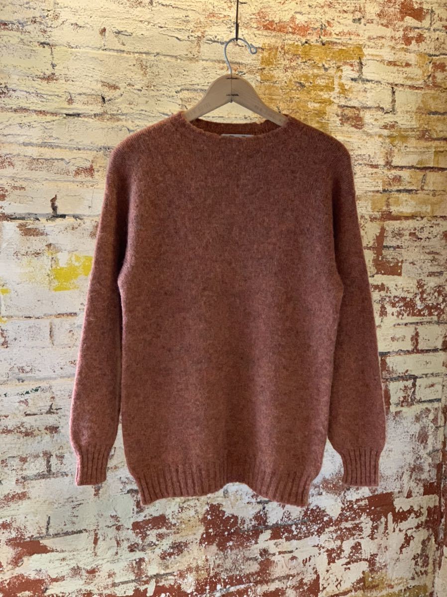 70s PICARD-NORTON SHETLAND WOOL SWEATER KNIT ヴィンテージ ビンテージ シェットランド ウールセーター ニット トラッド 60s