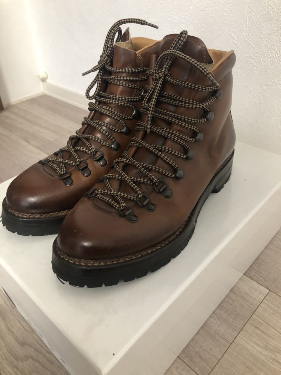正規品 MARMOLADA レザーマウンテンブーツ 40 ブラウン マルモラーダ