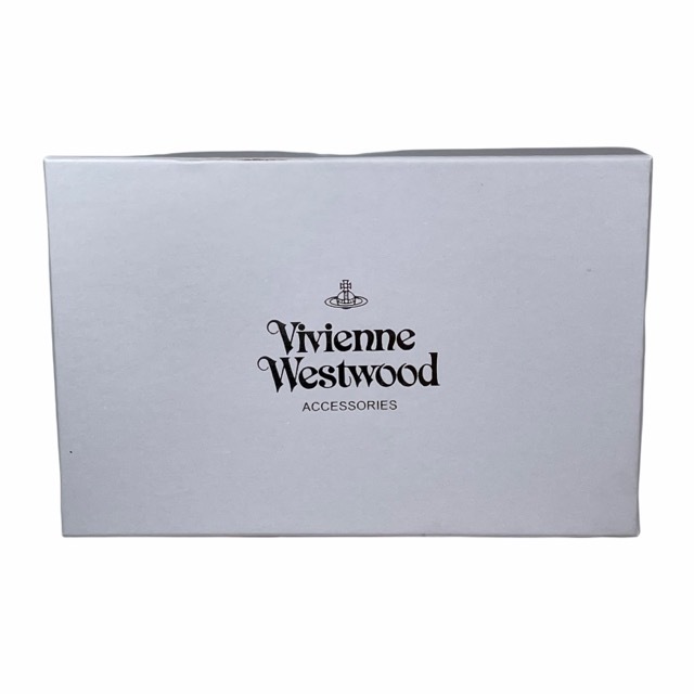 Vivienne Westwood ヴィヴィアンウエストウッド ミニ ポーチ マルチケース ロゴ オーブ レザー ブラック ゴールド金具_画像7