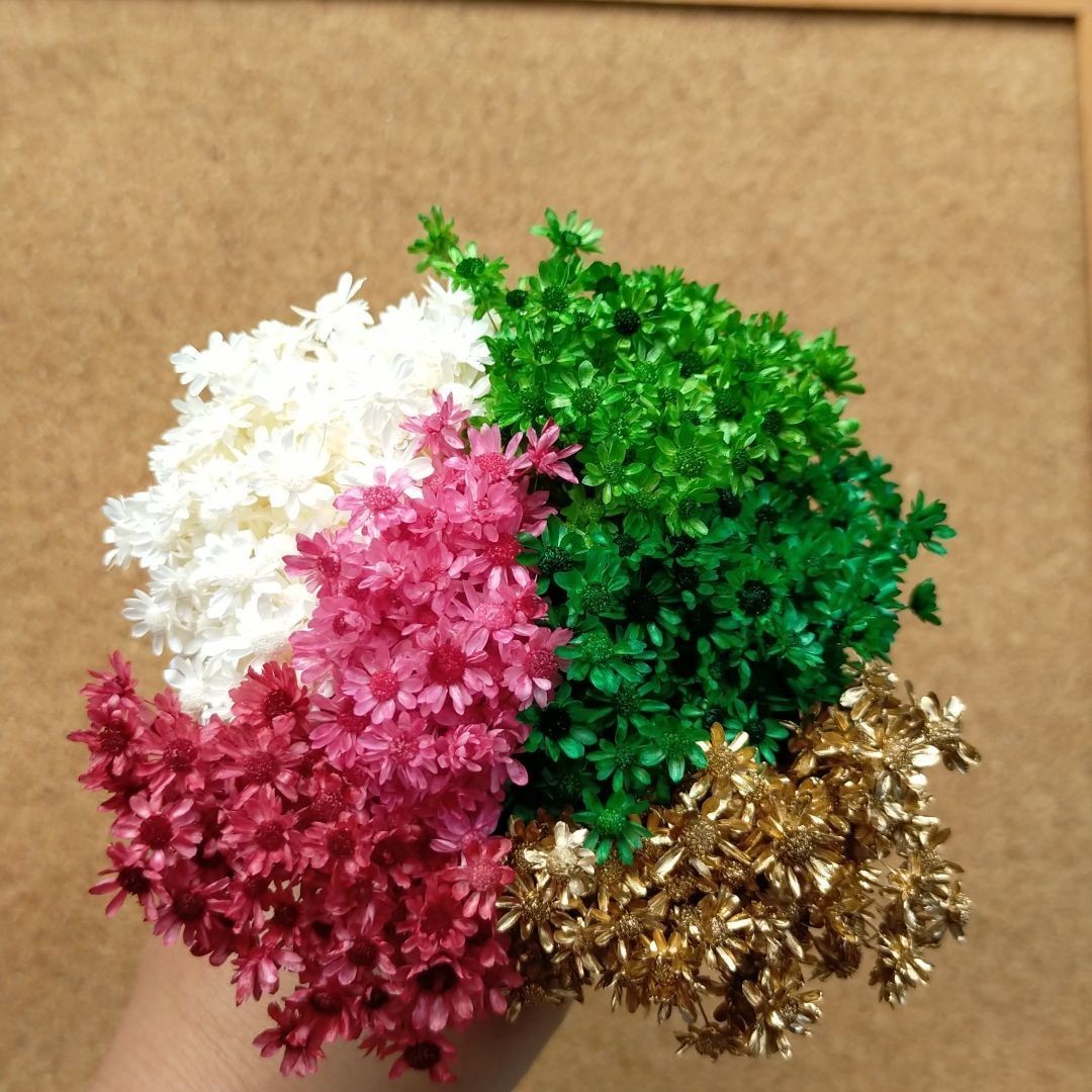 ハーバリウムボールペン　レジン アクセサリー 花材セット 気まぐれ素材　Xmas