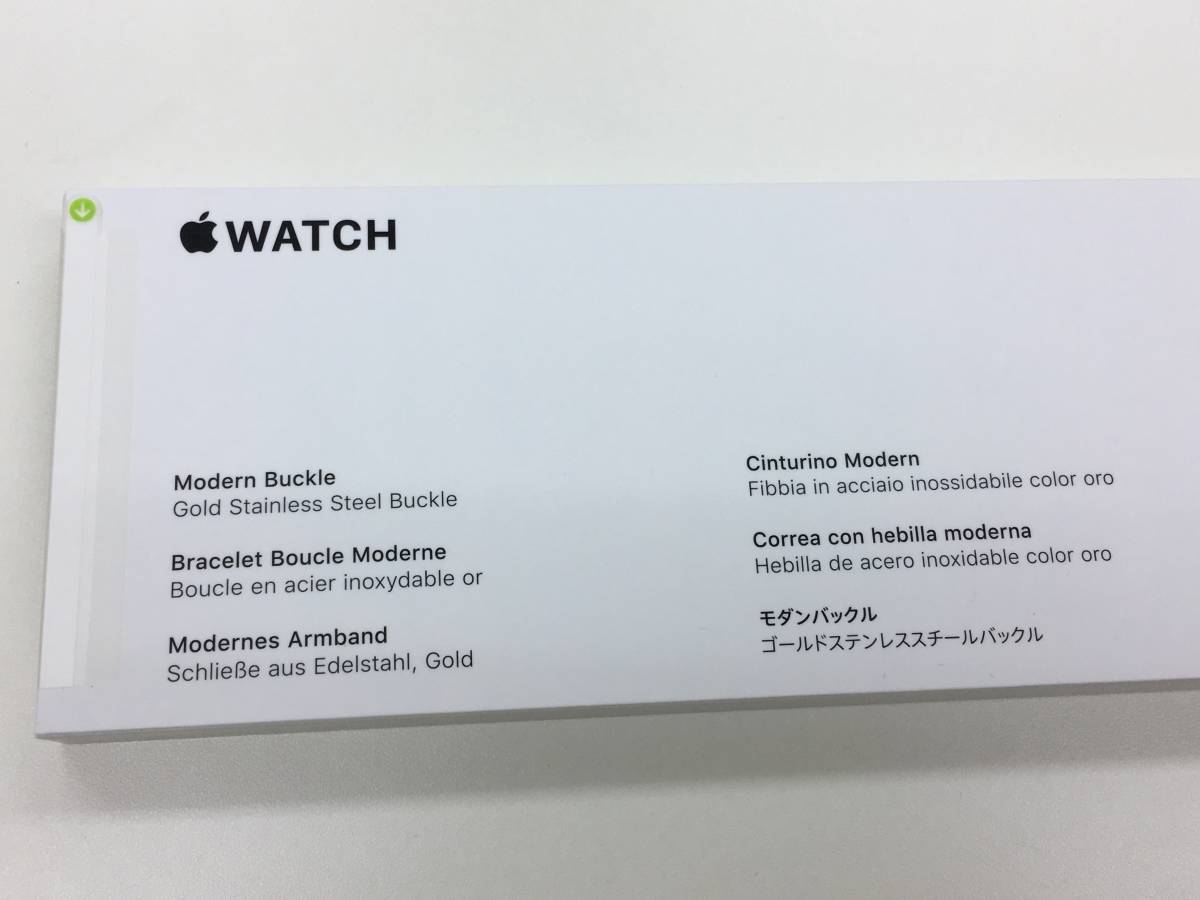 1.送料無料 新品未開封 アップル純正レザーベルトapple watchバンド 38mm/40mm/41mmケース用 (L) ラズベリーモダンバックル MXPC2FE 正規品の画像3