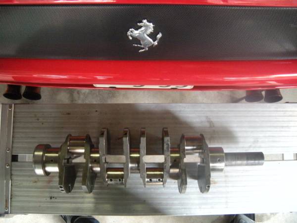 [F355 forged crankshaft ] coupon ..4000 jpy discount [ single plain ] speciality school . museum exhibition as .! Ferrari F355XR1999 year last 