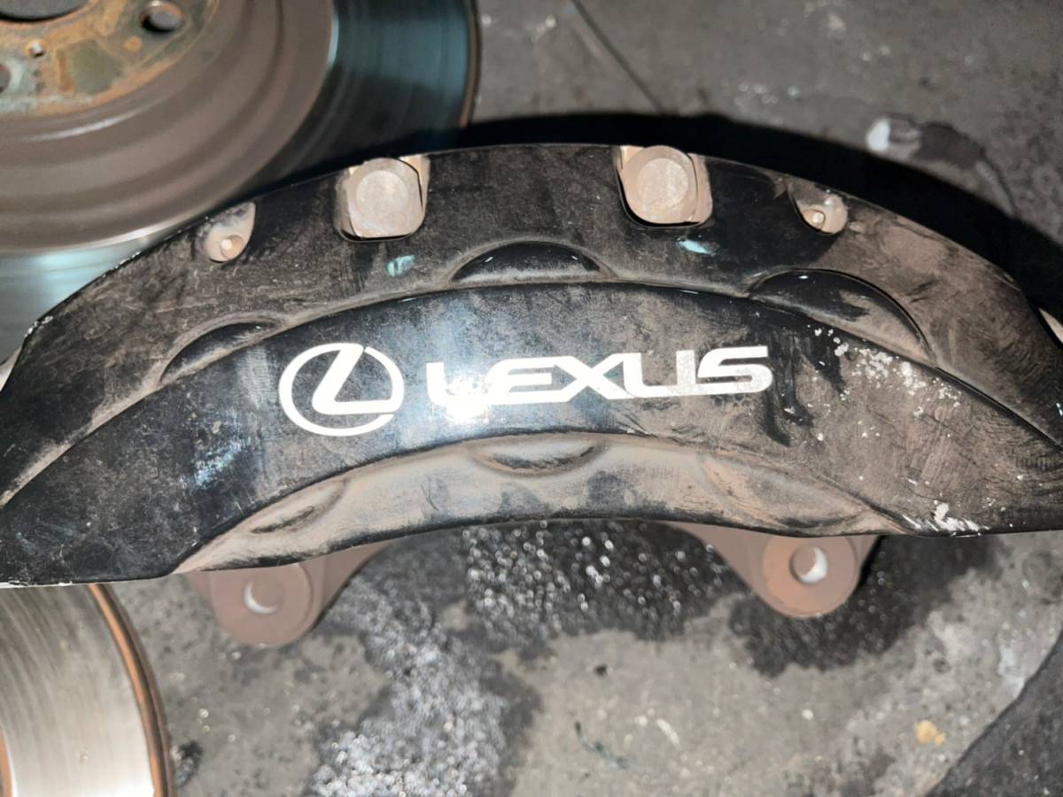  Lexus LS600/460 поздняя версия F спорт суппорт "Brembo" + ротор для одной машины комплект 47730-0W110