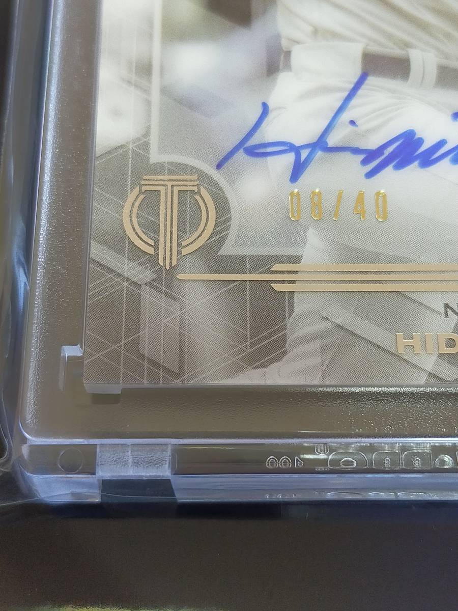 40枚限定】松井秀喜直書きサイン 2019 Topps Tribute On Card Auto