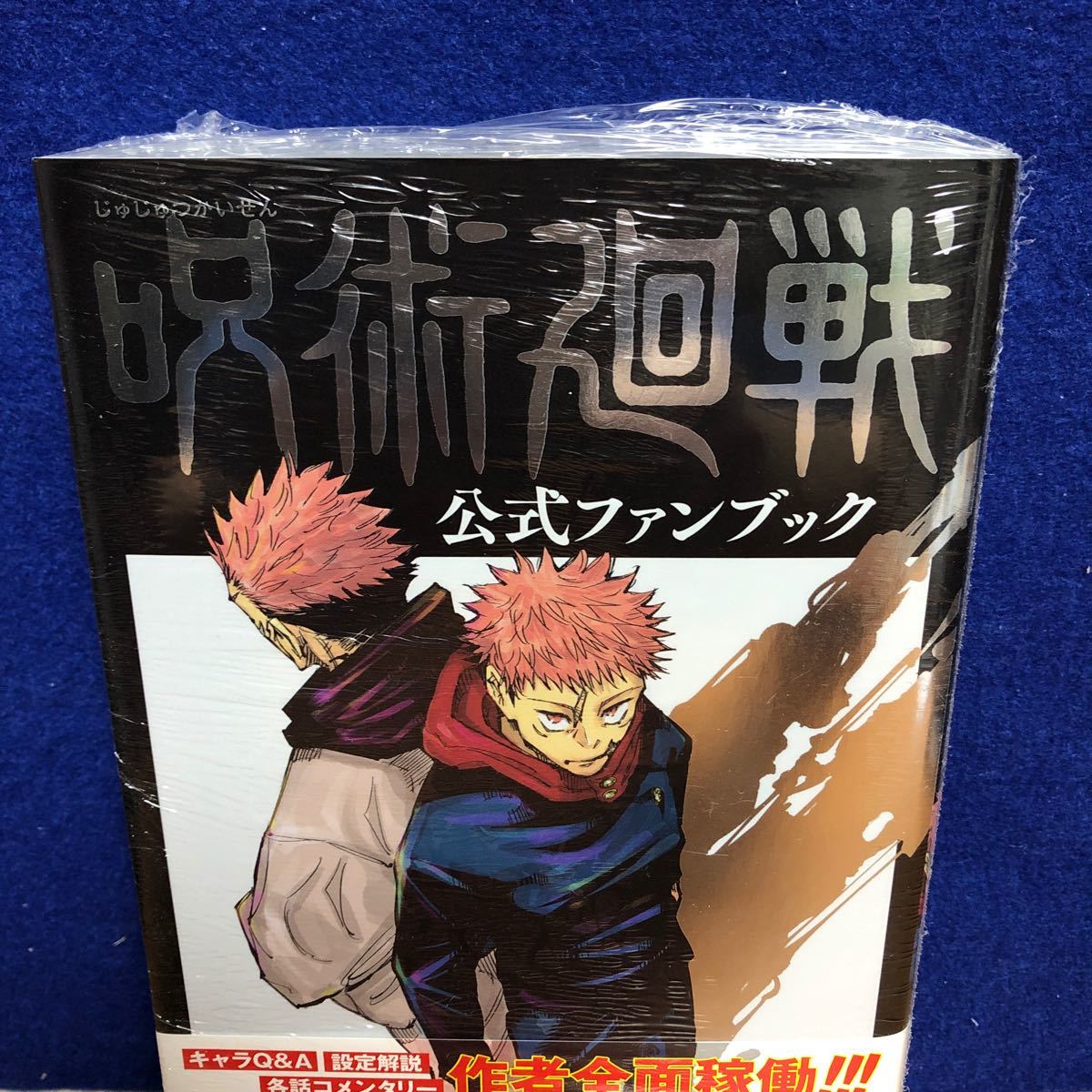 ★初版★ シュリンク未開封 呪術廻戦 公式ファンブック ジャンプコミックス キャラクター設定 漫画 コミック　0.5