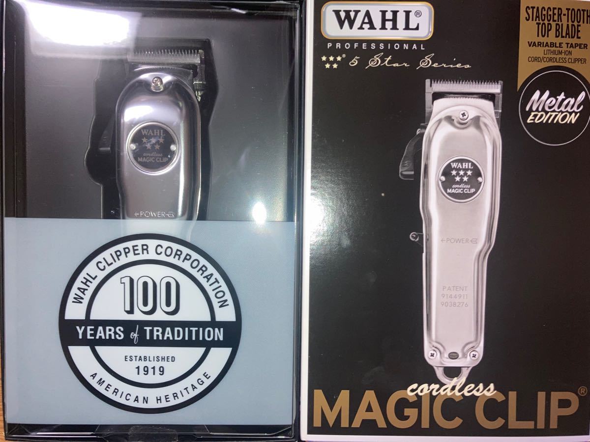 超歓迎 WAHL マジッククリップ 日本国内1年保障あり WAHL マジック