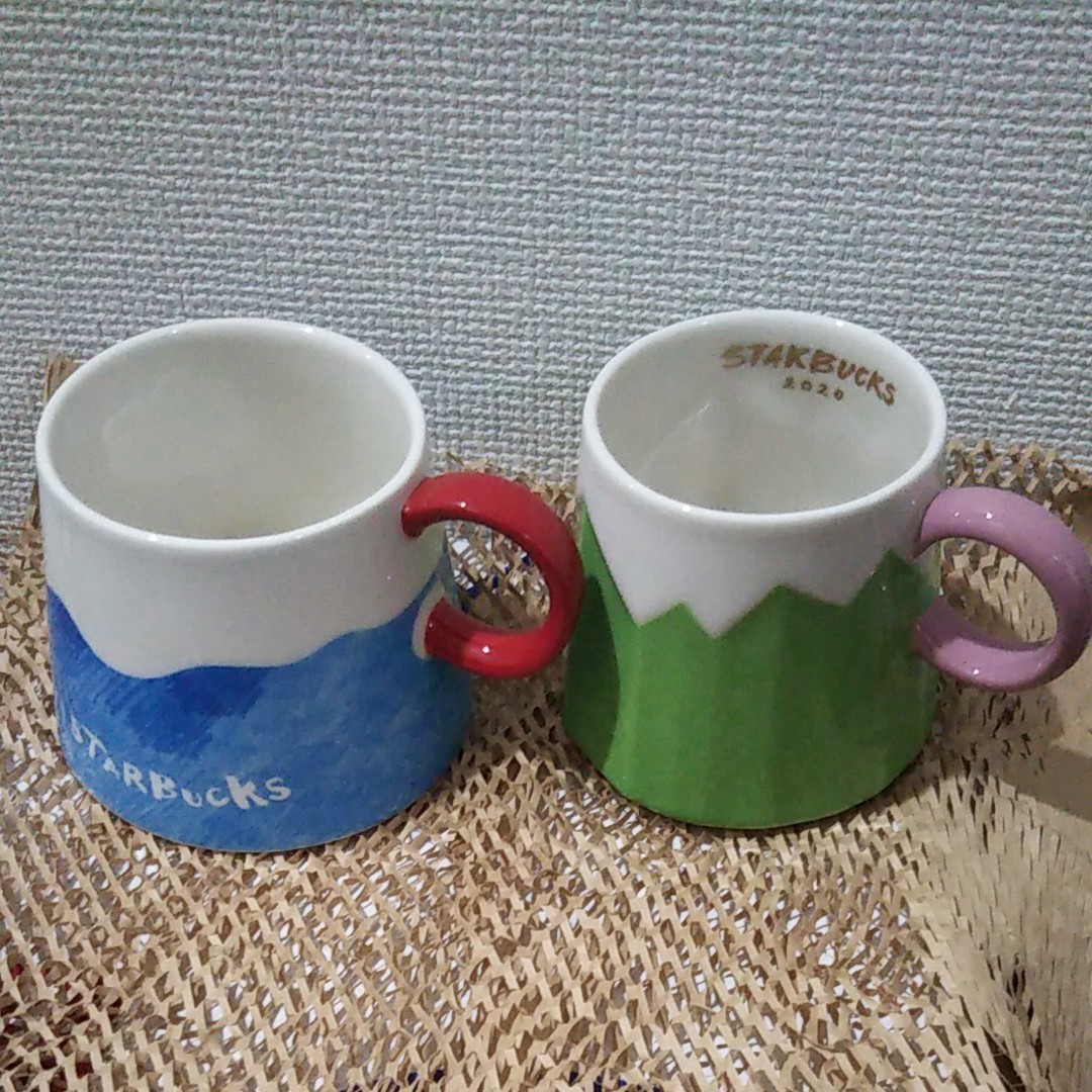 2019 2020 スターバックス ニューイヤー グラスマグ マグカップ 富士山