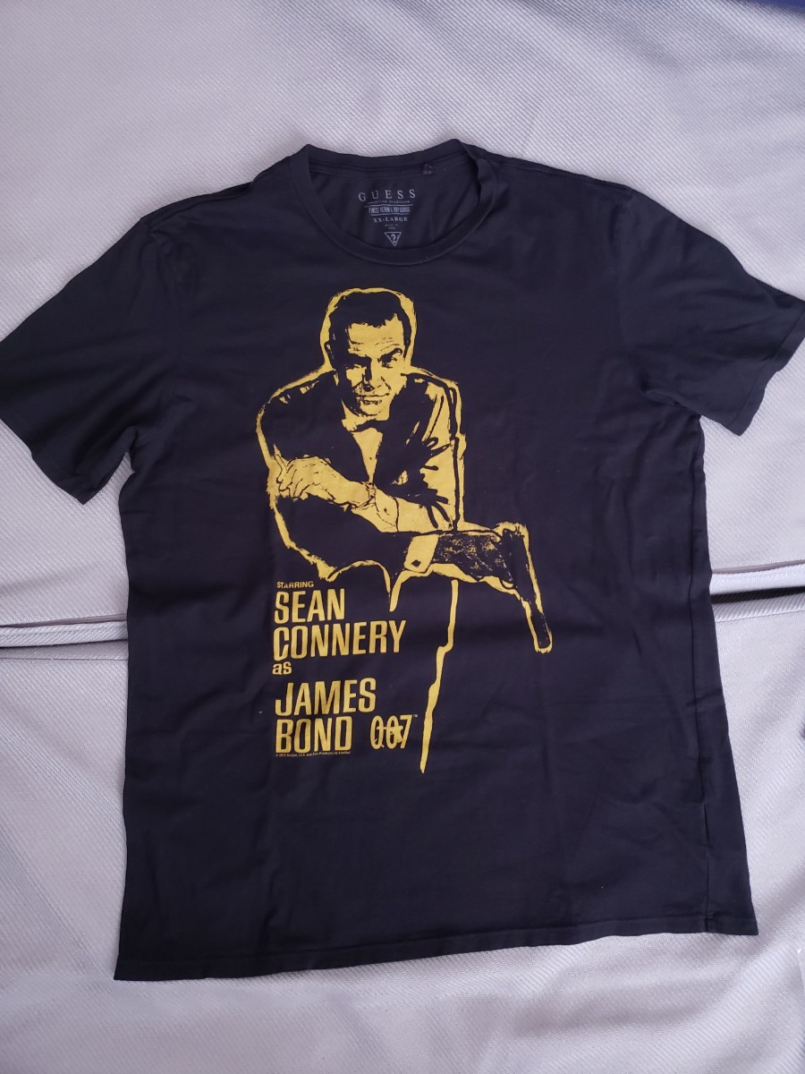 映画Tシャツ ショーン・コネリー 007 GUESS ゲス XXL ジェームスボンド