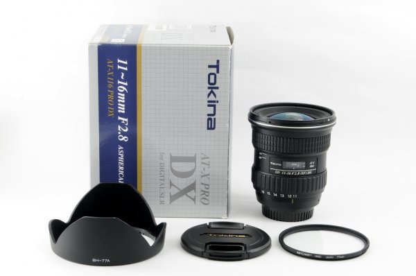 【極美品】Tokina AT-X 116 PRO DX 11-16mm F2.8 Nikon DXフォーマット用 トキナー大口径超広角ズームレンズ ニコン用 #4366_画像1