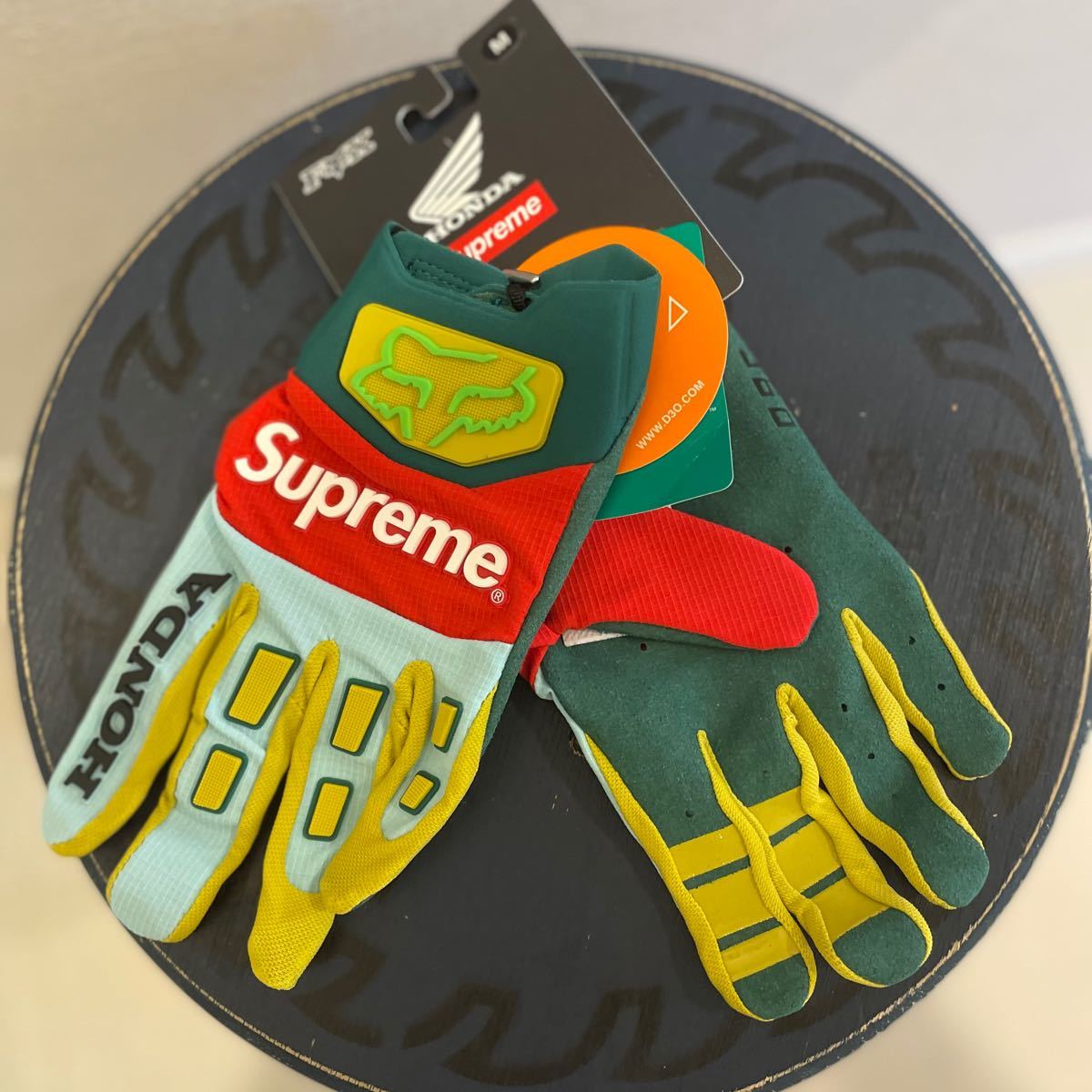 フォックス supreme HONDA レーシンググローブ 大人気の www