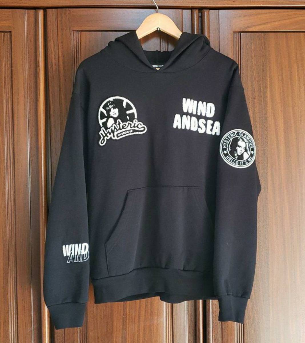 HYSTERIC GLAMOUR × WIND AND SEA HOODIE パーカー ヒステリック 