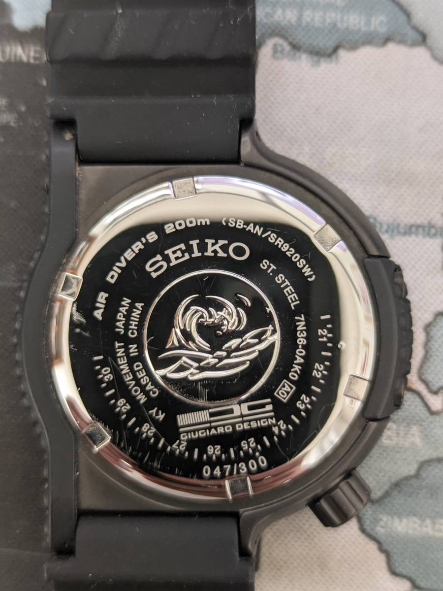 SEIKO セイコー プロスペック ジウジアーロ2000 SBEE00E 7N36-0AK0 バーニーズNY別注 限定300本