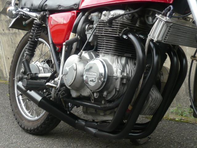 HONDA CB400FOUR NC36 ショート管 70π マフラー 黒 | sweatreno.com