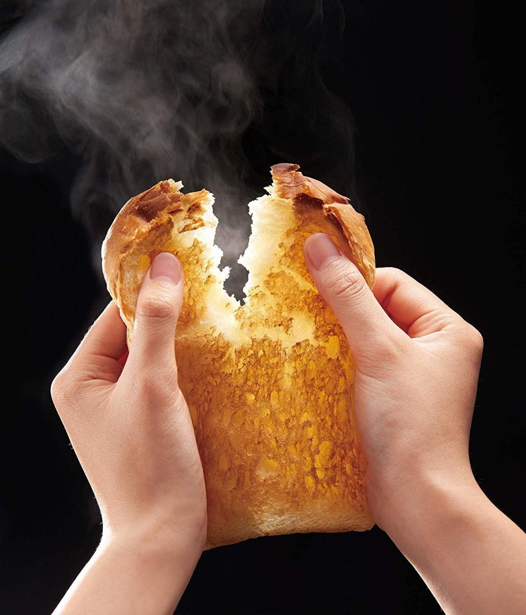 スチームトーストメーカー ブラウン（コジット）スチーム トースト 食パン ふわふわ さくさく 素焼き 日本製_画像5