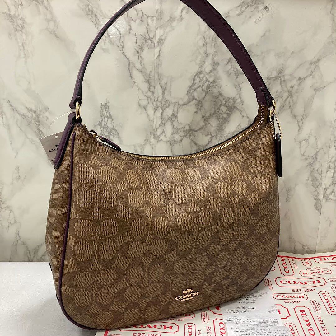 超美品 ◇新品 未使用 COACH シグネチャー ショルダーバッグ コーチ