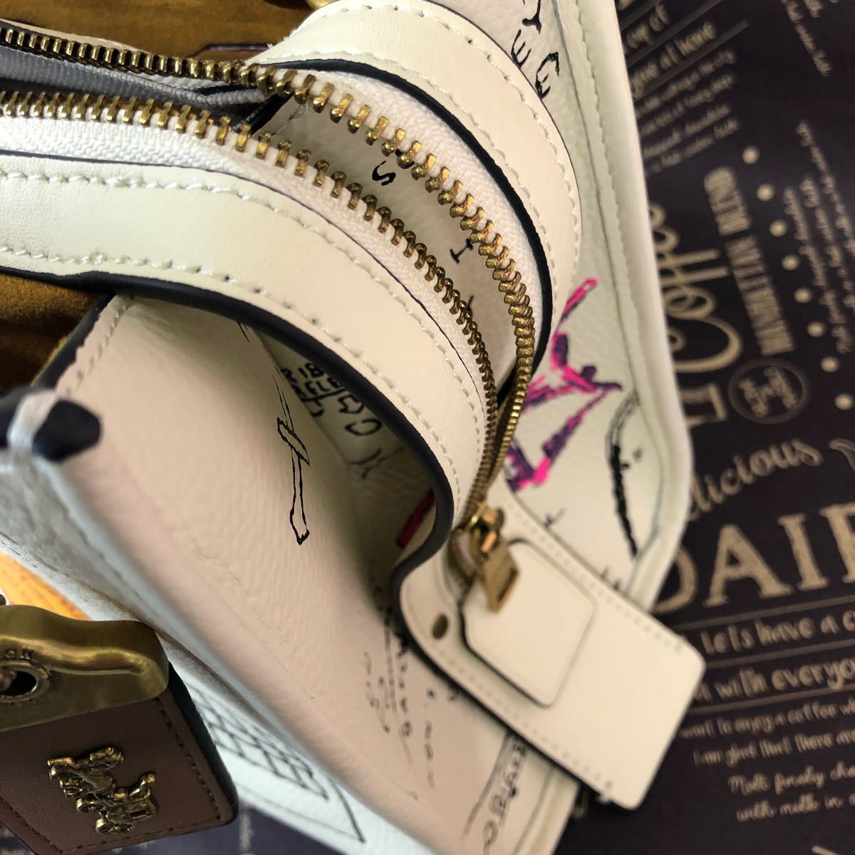COACH コーチ バスキア コラボ ショルダー ハンドバッグ | laninternet