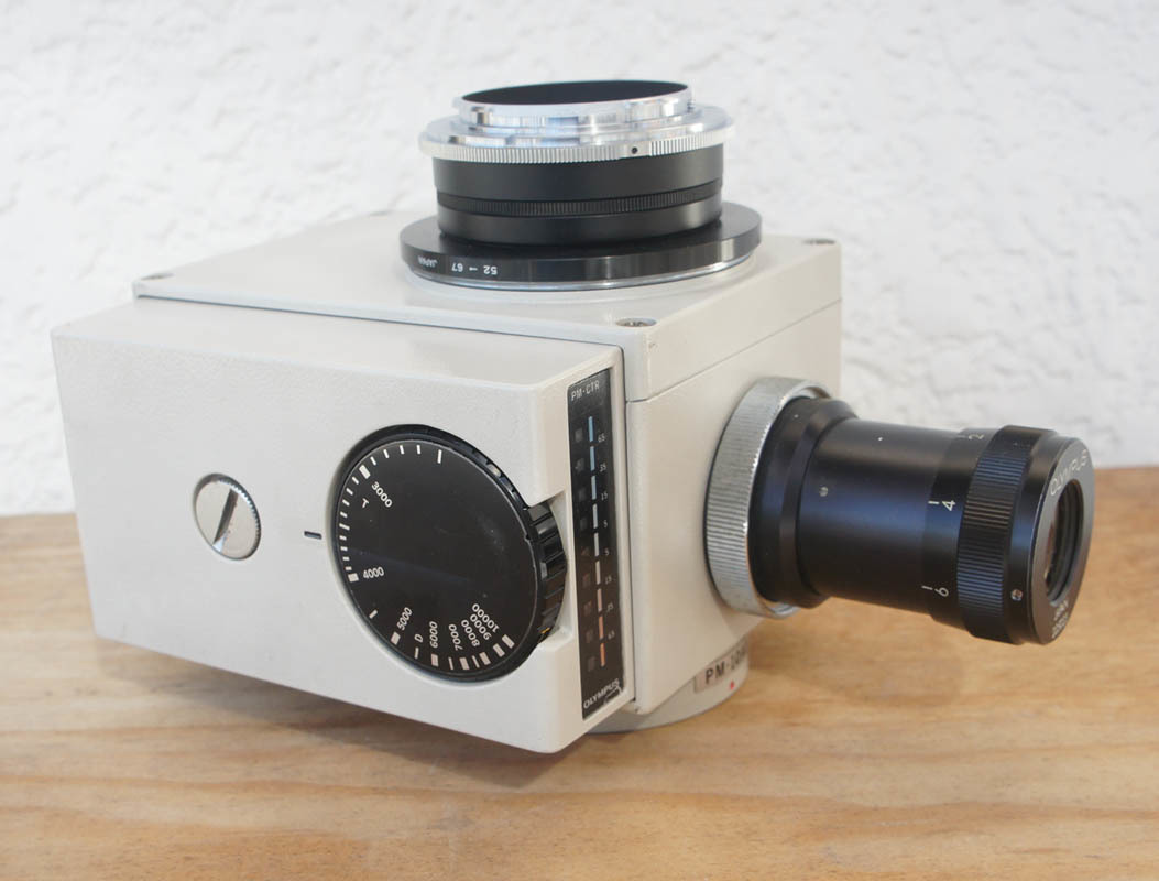 オリンパス　Olympus 顕微鏡写真撮影アダプター　PM-10ADをニコンＦマウントに改造