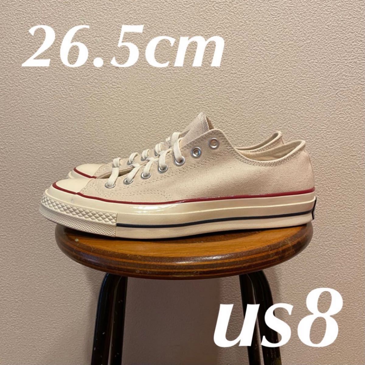 【50%OFF】 【日本未発売】チャックテイラーct70◆レザー◆26.5cm◆キャメル - スニーカー
