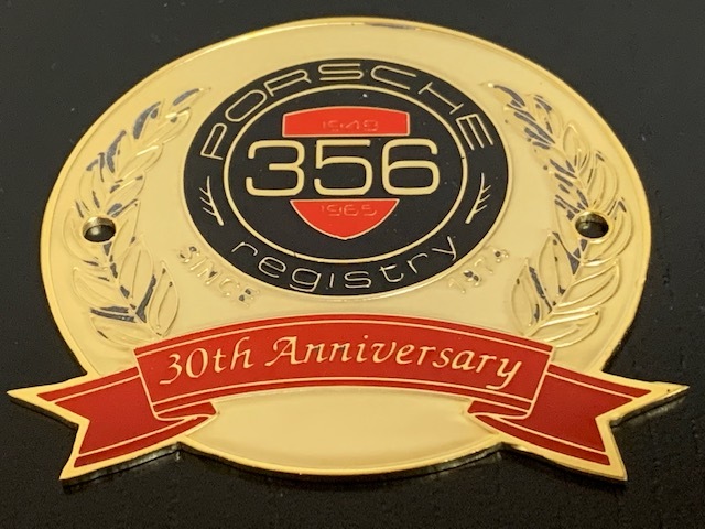 ポルシェ 356 30周年記念 カーバッジ グリルバッジ 希少-