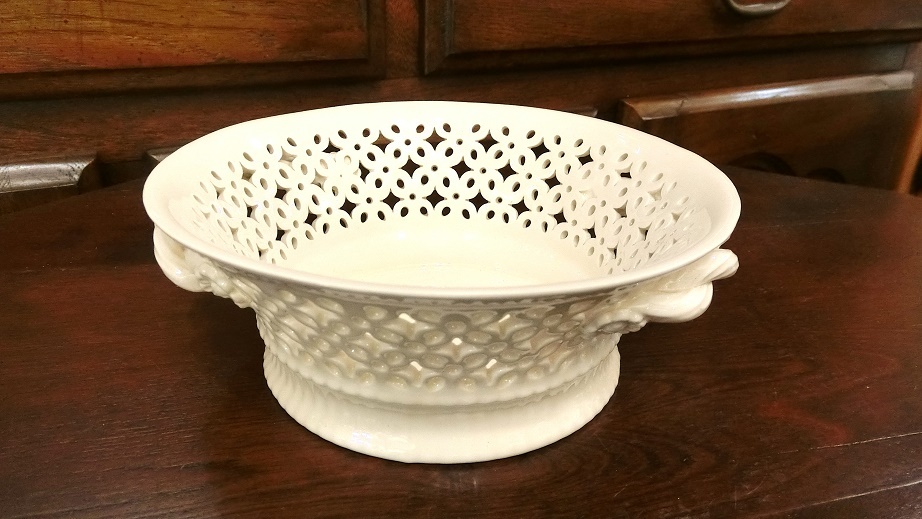 保証書付】 CREAMWARE ROYAL チェリーバスケット クリームウェア