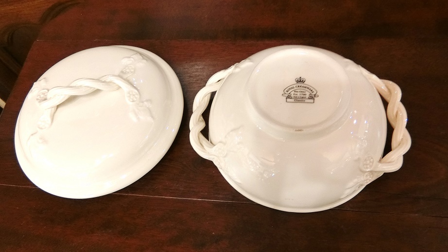 イギリス製 ロイヤル クリームウェア 器 ROYAL CREAMWARE Classicsの画像7