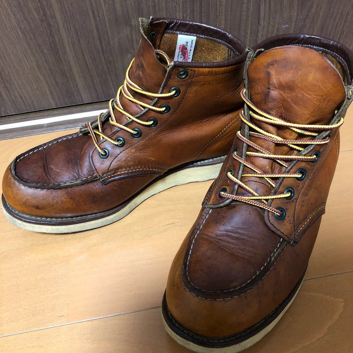 レッドウィング RED WING 9E アイリッシュセッター　875 羽タグ　モックトゥー　インソールおまけ