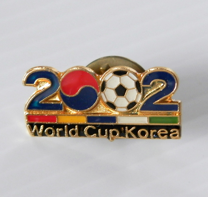 ヤフオク! - 2002 FIFA ワールドカップ ピンバッジ 韓国 招致...