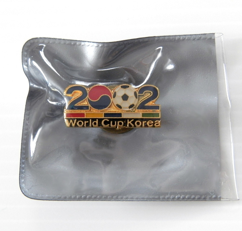 2002 FIFA World Cup значок Корея .. дизайн булавка z значок bachi Logo редкость товары подлинная вещь футбол retro ограничение брошь 