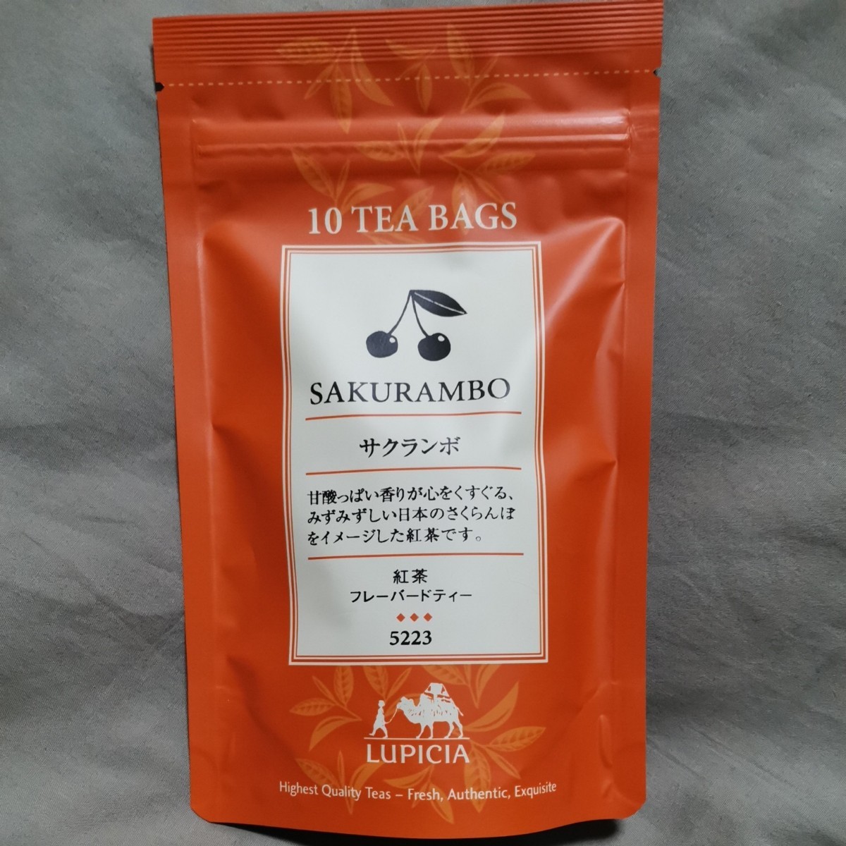 ルピシア サクランボ ティーバッグタイプ 紅茶 LUPICIA