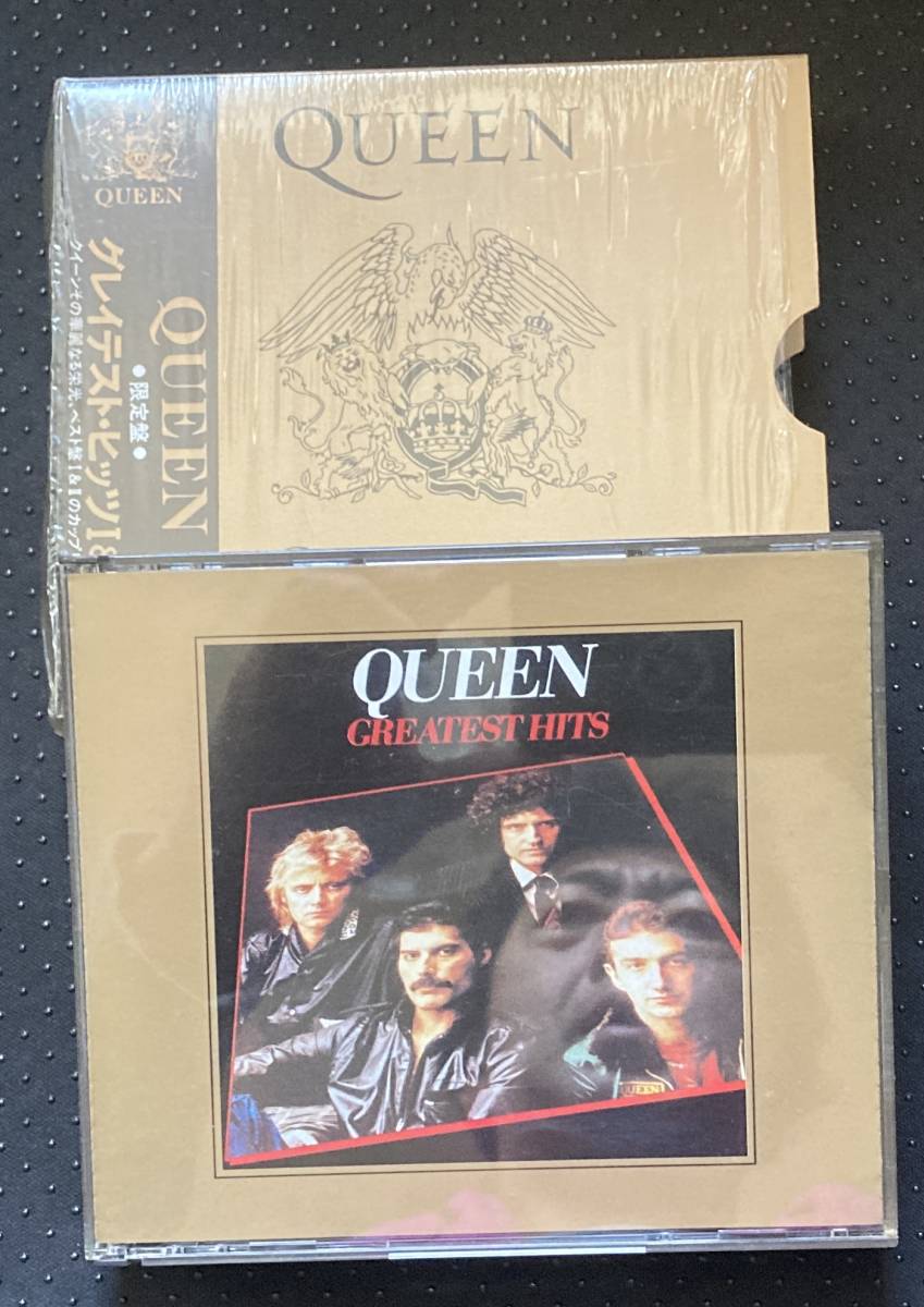 超貴重!!1994年リリース 2CD ゴールドディスク GOLD DISC /QUEEN クイーン「グレイテスト・ヒッツ1&2」全34曲収録♪スリーブケース付_画像3