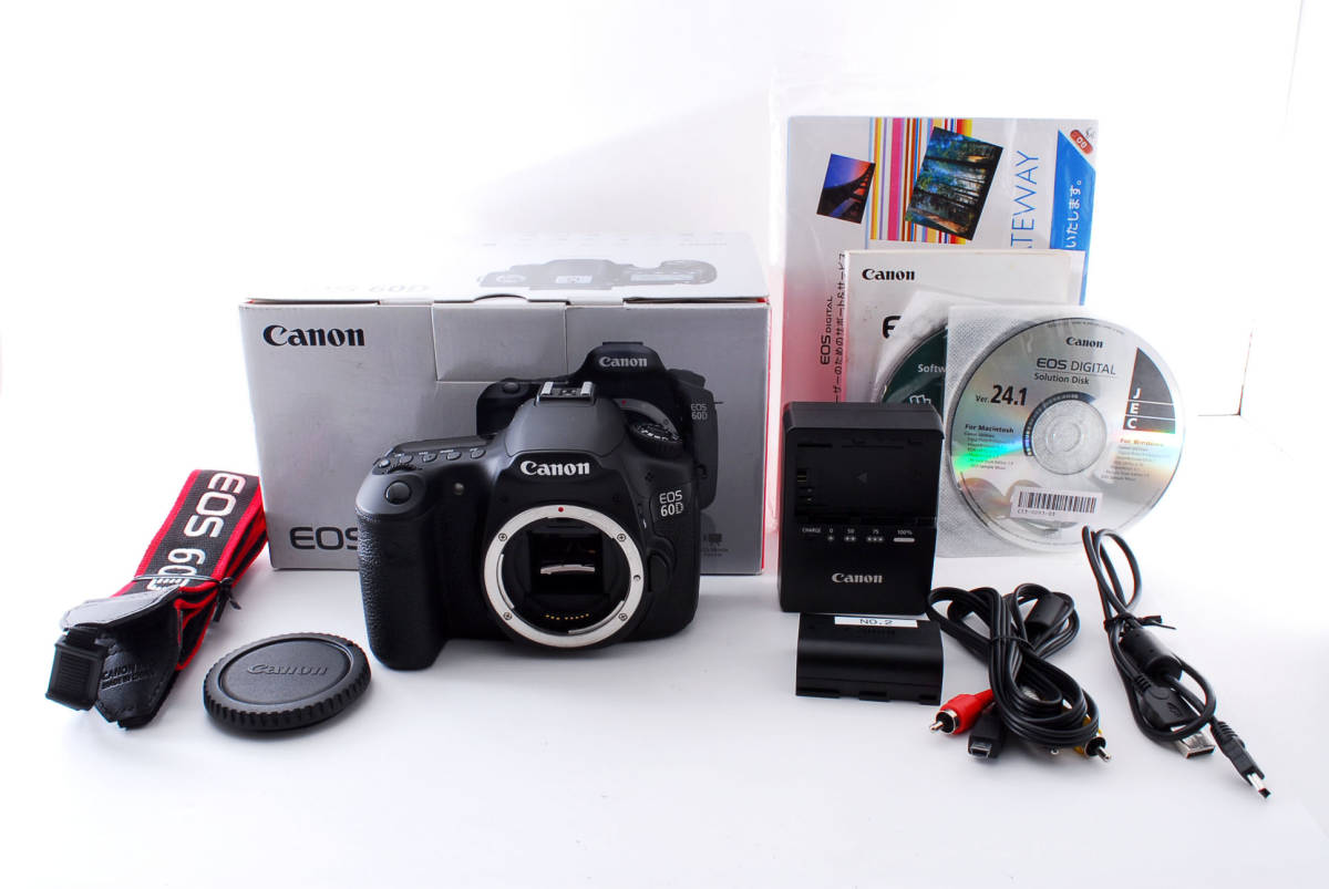 販売売れ済 EOS キャノン Canon 【大人気】 60D カメラ 一眼 デジタル ボディ デジタルカメラ