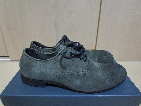 【新品】 marchercher 日本製 スウェード レザーシューズ　レザーシューズ　革靴　マーシェルシェ seesaw