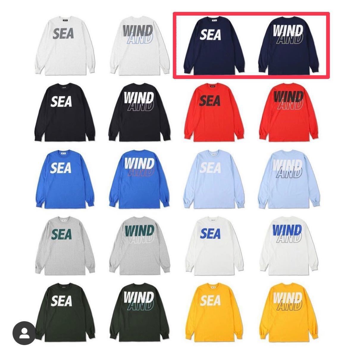 希少 ウィンダンシー SEAロゴ Lサイズ 新品未使用 レッド一枚 店舗良い