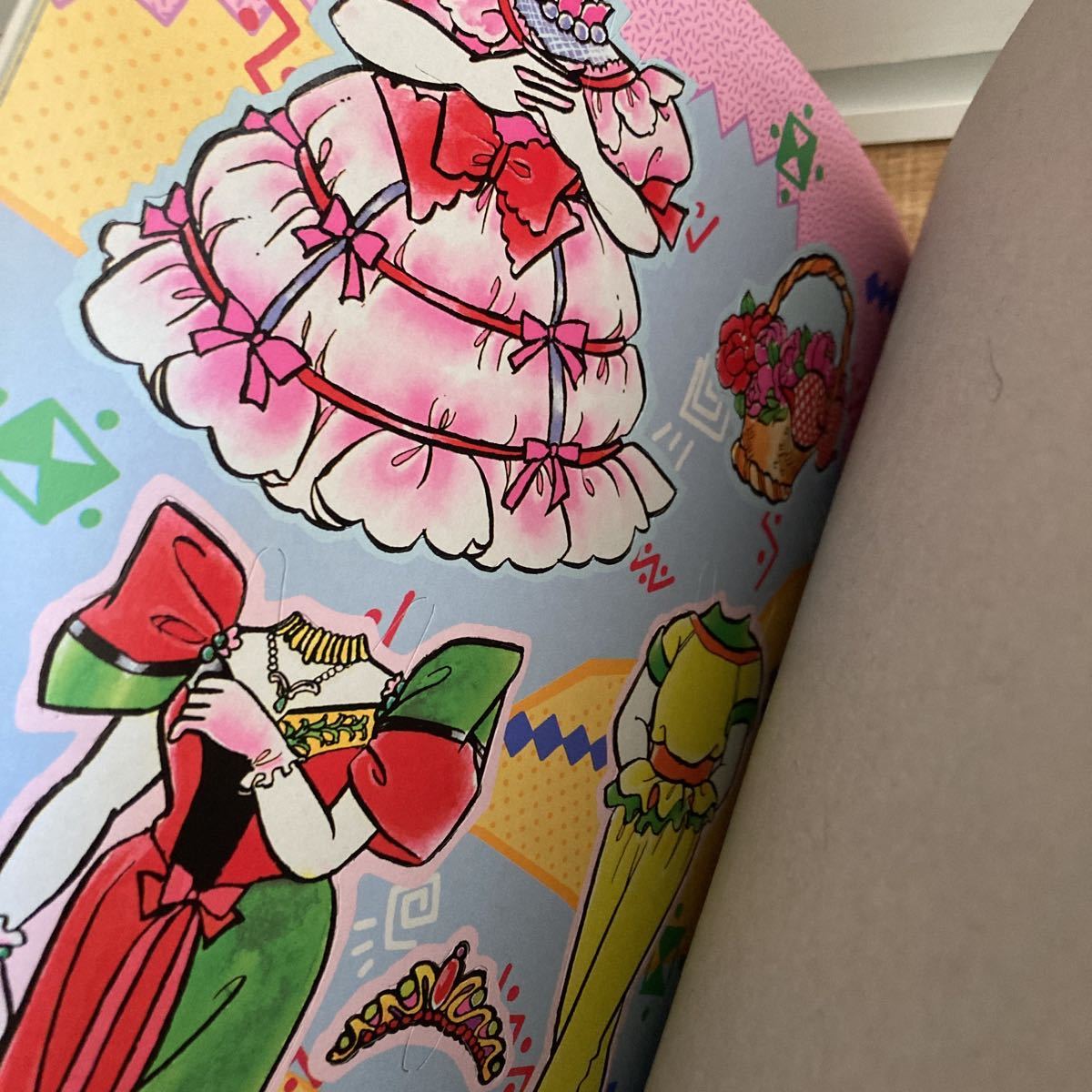 少女きせかえ人形(紙)山本明子 ショウワノート ファンシー 少女きせかえ人形(紙)山本明子 ショウワノート ファンシー