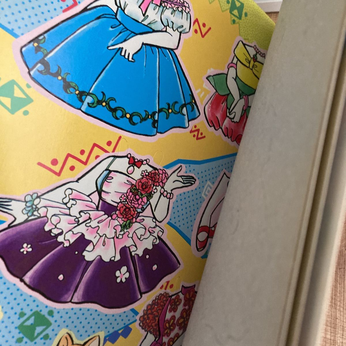 少女きせかえ人形(紙)山本明子 ショウワノート ファンシー 少女きせかえ人形(紙)山本明子 ショウワノート ファンシー