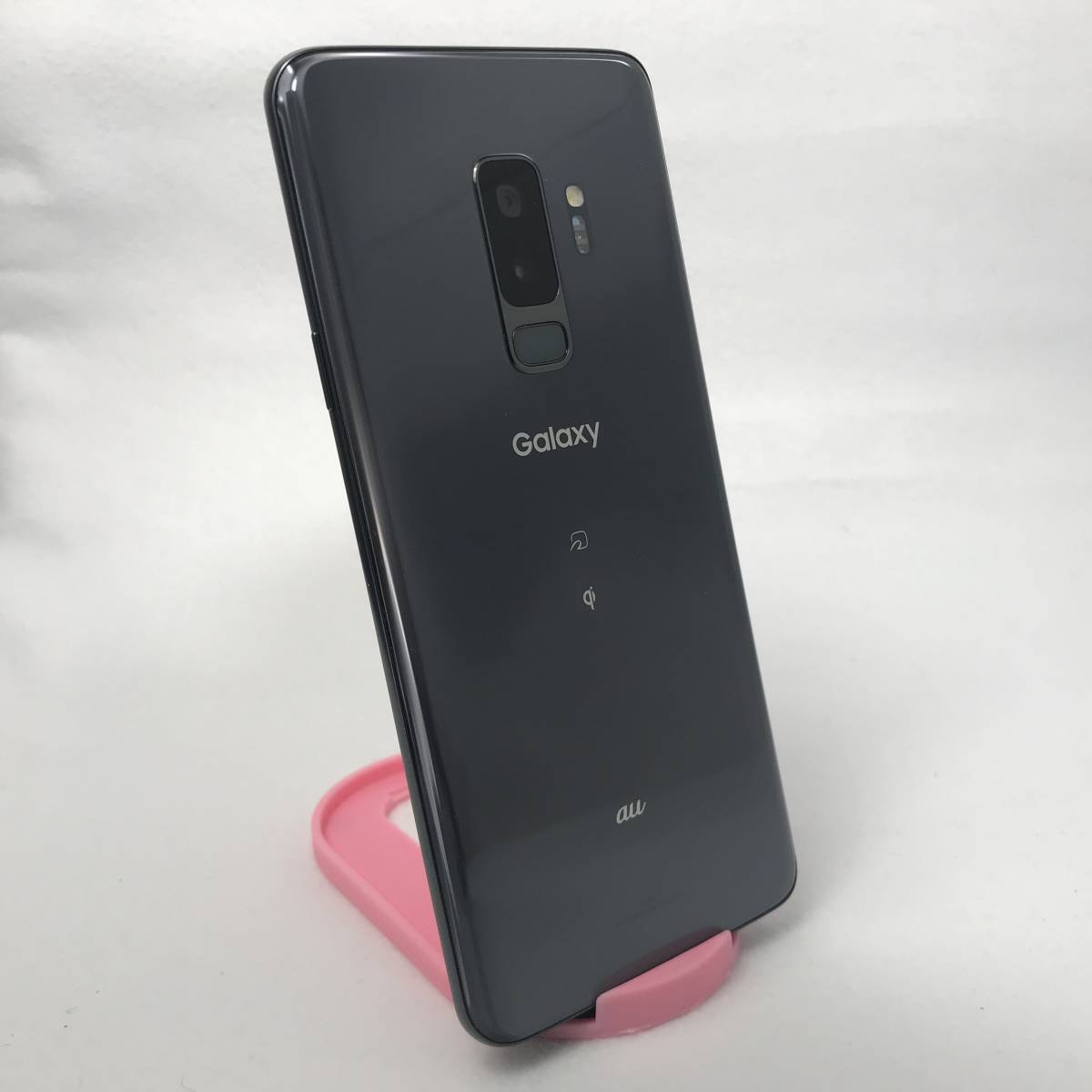 超美品 SIMロック解除済み 元au SCV39 SAMSUNG Galaxy S9+ チタニウム