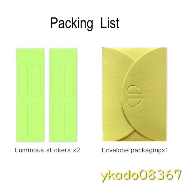 P1811: Mavic mini/mini 2 for fluorescence sticker equipment ornament .. Night flight sticker dji mini accessory for 