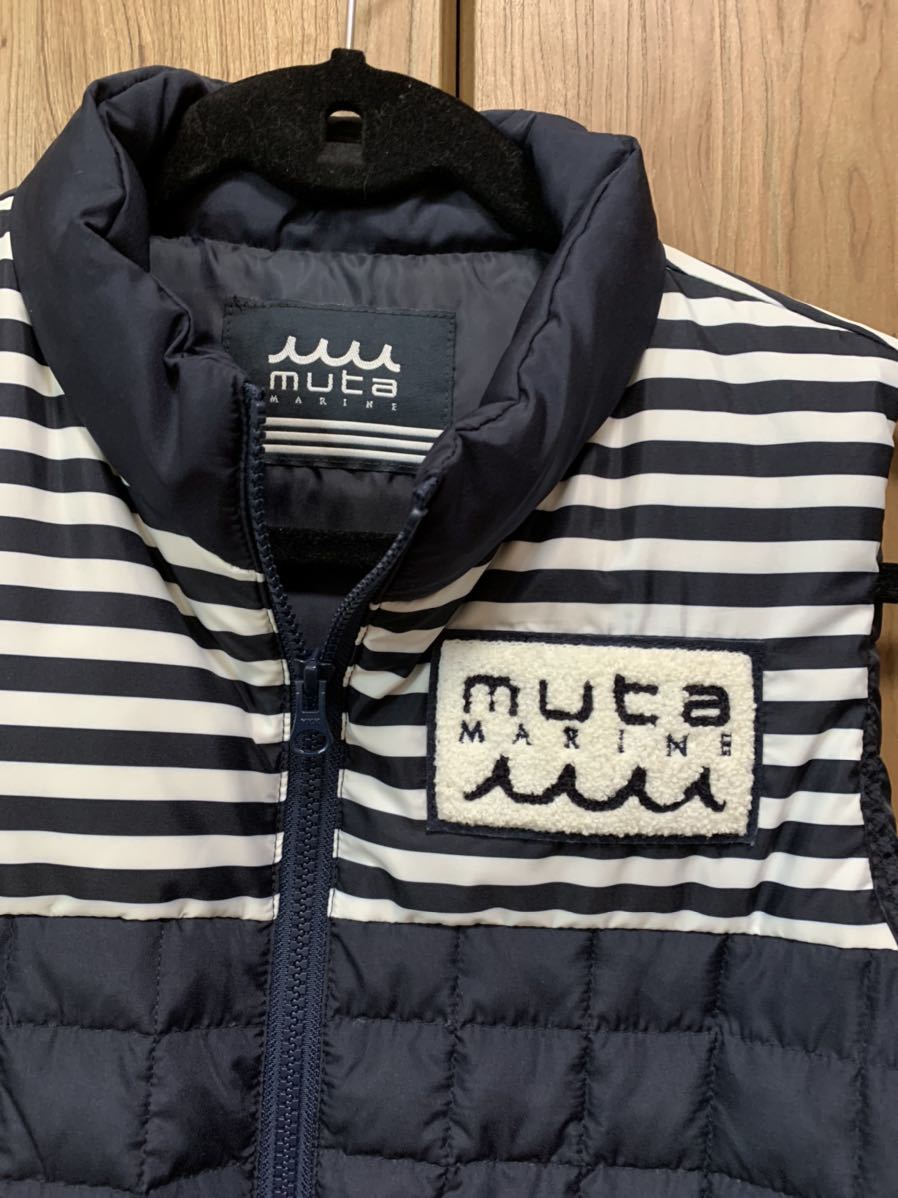 muta ムータマリン ダウンベスト M 日本最大のブランド