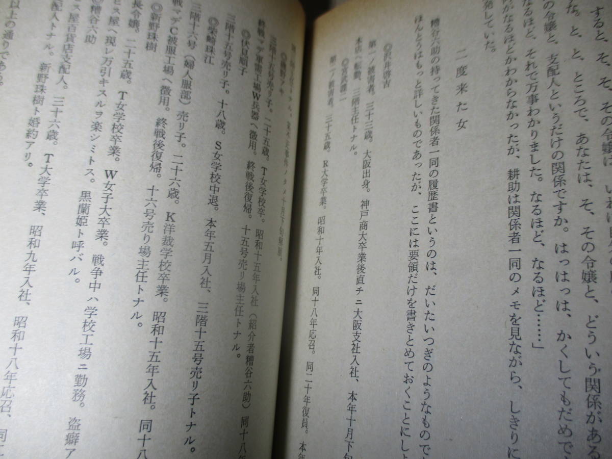 ★横溝正史『横溝正史長編全集 12 壺中美人』春陽文庫;昭和50年初版;装丁;中島靖侃*表題作の他昭和23年初出傑作中編 黒蘭姫 を収める決定版_画像9