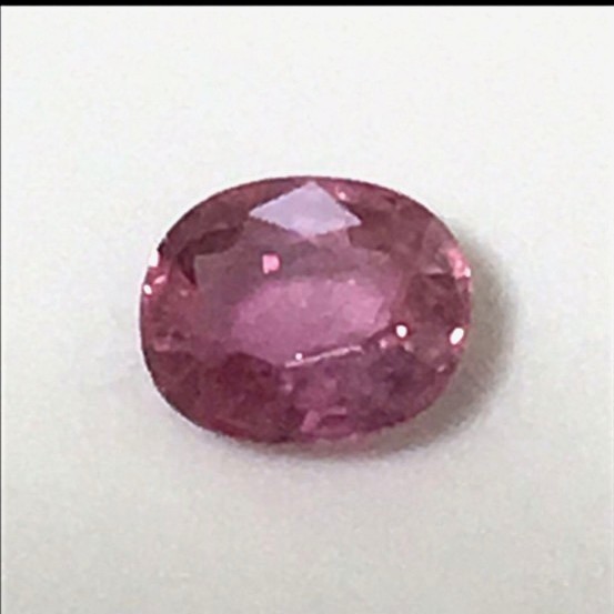 《宝石☆ルース》超希少☆美品☆天然パパラチャ☆0.527ct 鑑別付。