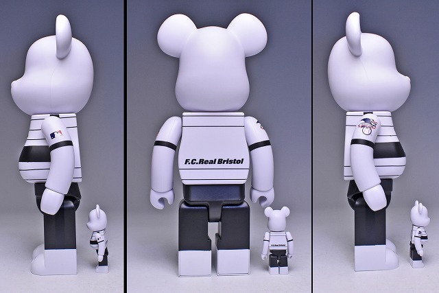 ソフ x メディコムトイ x MLB ★ 400％＆100％ ベアブリック ★ホワイトソックス★ soph medicom toy bearbrick whitesox fc real bristol_画像2