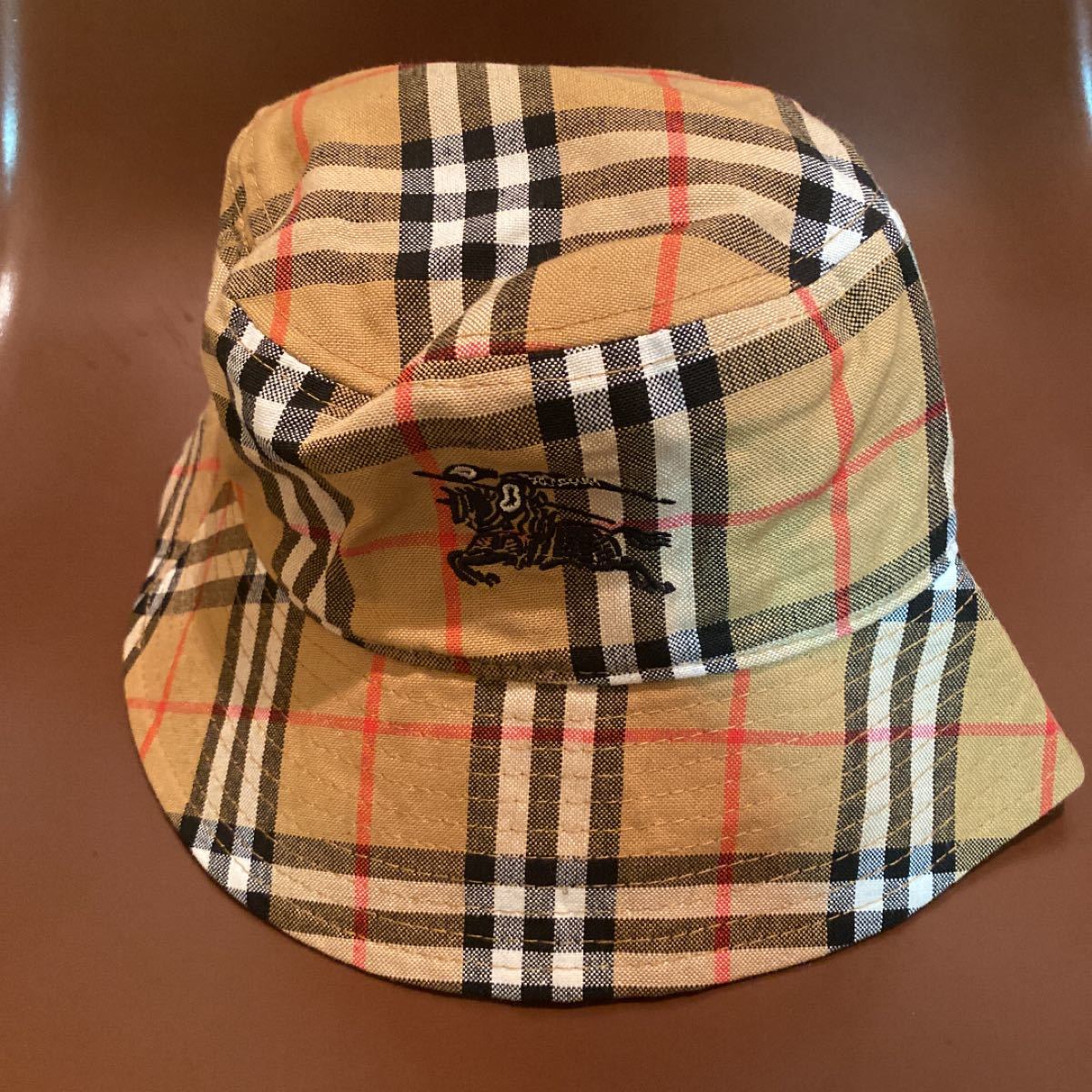 代引き不可】 美品 Burberry バーバリー バケットハット バケハ